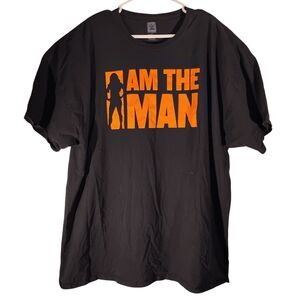 Becky Lynch WWE tshirt mens 4XL XXXXL black graphic tee i am the man wrestling